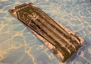 SwimWays Wednesday Netflix Coffin Suntanner Pool Float 70" x 23"